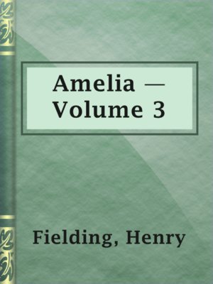 Amelia — Volume 3 - ebook